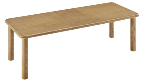 Rowan Extendable Dining Table, 104" Oak