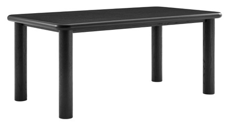 Rowan Dining Table, 72" Black