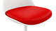 Tulip Dining Chair, Red