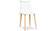 Spindle Dining Chair, White