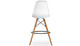 Eiffel Counter Stool, White