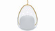 Scoop Hanging Chair, Gold