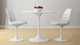 Tulip 36" Fiberglass Dining Table & Chairs Set