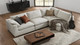 Duke Deep Seat Sofa, 4 Seater, Ivory