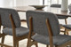 Charlie Dining Chair, Charcoal Gray