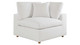 Haven 3 Seater Sectional Sofa, White