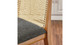 Mona Fabric Bar Stool, Walnut