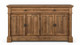 Padova 70" Solid Wood Sideboard, Light Walnut