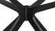 Verona Oval Dining Table, 63" Black