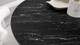 Tulip Marble Dining Table - 60" Round, Black Gold