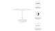 Tulip Wood Top Dining Table, 48" Round