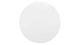 Tulip Wood Top Dining Table, 48" Round Black Base