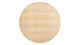 Tulip Wood Top Dining Table, 48" Round Natural Gold
