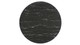 Tulip Marble Dining Table - 40" Round Black Gold