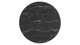 Tulip Marble Dining Table - 28" Round, Black