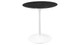 Tulip Marble Dining Table - 28" Round White Base