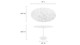 Tulip Marble Dining Table - 48" Oval