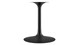 Tulip Marble Dining Table - 60" Oval, Black
