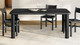 Rowan Dining Table, 72" Black