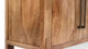 Anna 70" Solid Wood Sideboard, Light Walnut