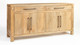 Anna 70" Solid Wood Sideboard, Natural
