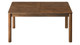 Elmora Extendable Dining Table, 75" Walnut