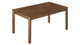 Elmora Extendable Dining Table, 75" Walnut
