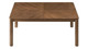 Elmora Extendable Dining Table, 75" Walnut