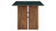 Valdora Marble Dining Table, 60" Walnut