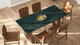 Valdora Marble Dining Table, 86" Walnut