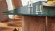 Valdora Marble Dining Table, 86" Walnut