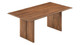 Valdora Wood Dining Table, 72" Walnut