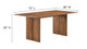 Valdora Wood Dining Table, 72" Walnut