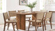 Valdora Wood Dining Table, 72" Walnut