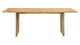 Valdora Wood Dining Table, 86" Oak