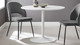 Liora Wood Dining Table - 40", White