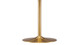 Liora Wood Dining Table - 40", Walnut Gold