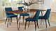 Oakridge Acacia Dining Table - 74", Walnut Black