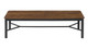 Brantley Rectangular Dining Table, 110" Walnut
