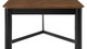 Brantley Rectangular Dining Table, 110" Walnut