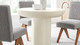 Treston Round Dining Table - 40", White