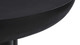 Treston Round Dining Table - 40", Black