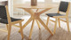 Verona Round Dining Table, 47" Oak