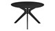 Verona Round Dining Table, 47" Black