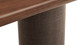 Aldera Modern Dining Table, 84" Walnut