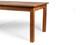Capri Extendable Dining Table, Light Walnut