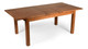 Capri Extendable Dining Table, Light Walnut