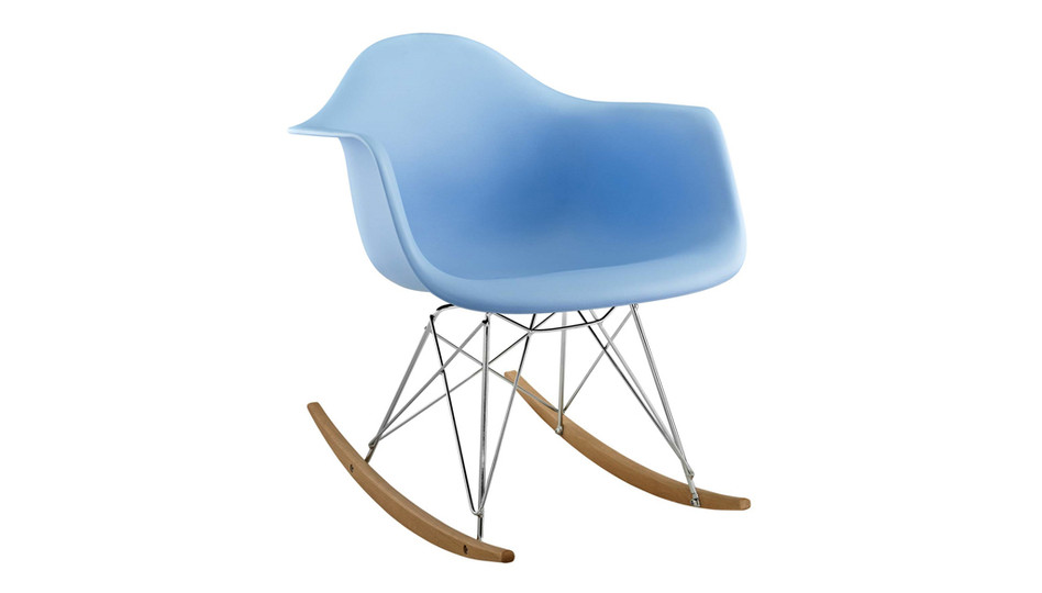 Eiffel Rocker Chair, Blue