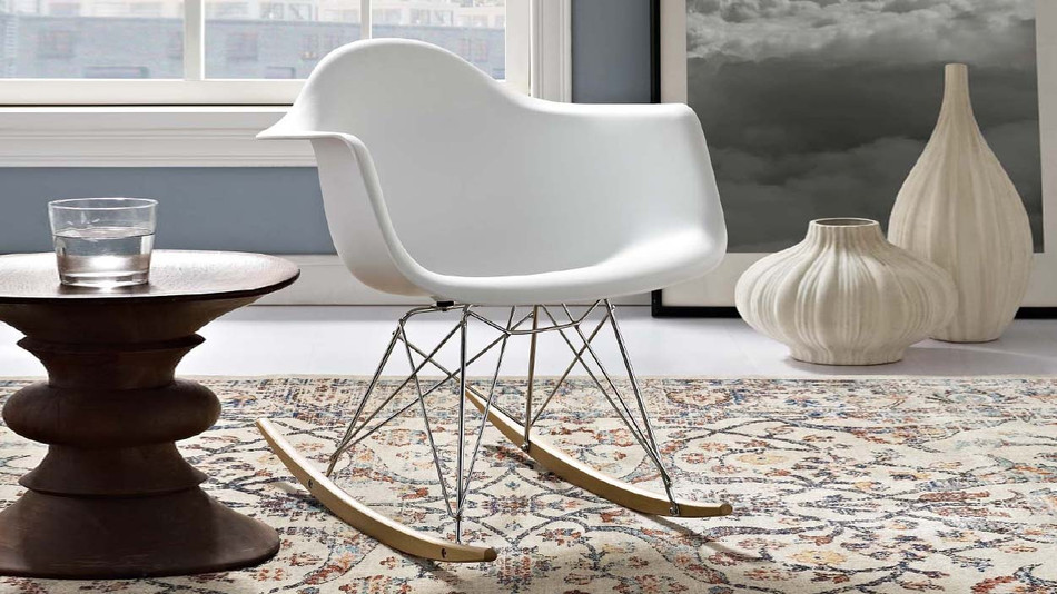 Eiffel Rocker Chair, White
