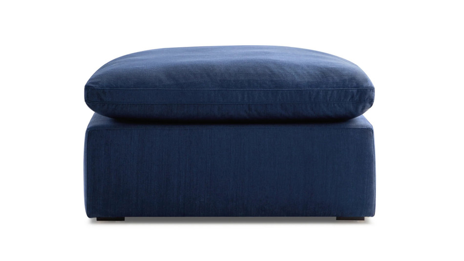 Haven Sectional Ottoman, Navy Blue